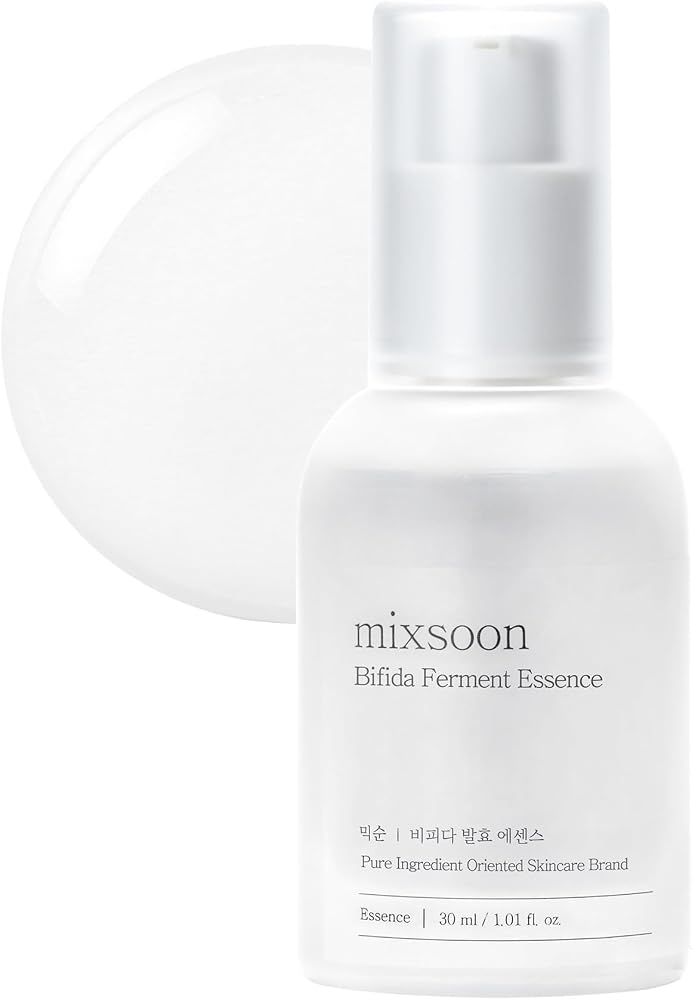 Mixsoon Bifida Ferment Essence - Hydrating, Strengthening and Soothing for Face, Gentle Formula for Barrier Care 30ml / 1.01 fl.oz. Korean Glass Skin Care