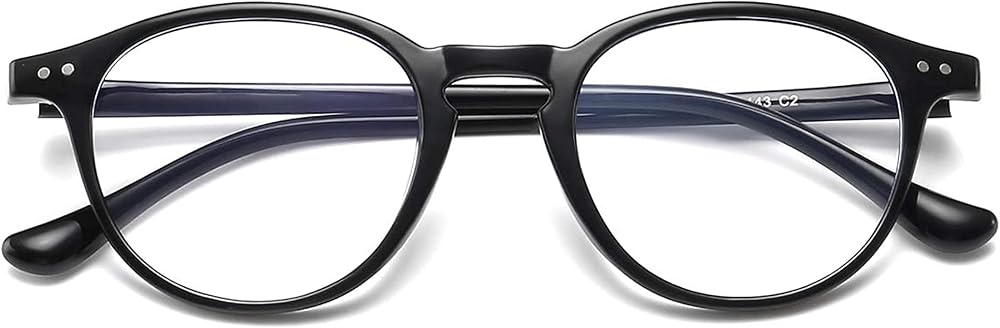 Big Top Deals Stylish Blue Light Blocking Filter Glasses for Women or Men