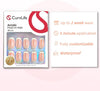 CurvLife Medium Square Press On Nails, Abstract Pop Colorful, Soft Gel - Image 5