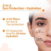 The Derma Co 1% Hyaluronic Sunscreen Aqua Gel SPF 50, 1.06 Oz/30g - Personal Care - Image 4