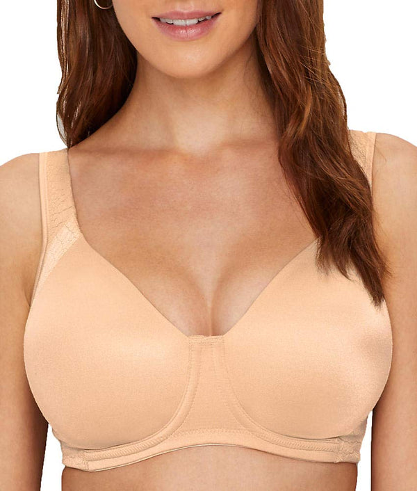 Playtex Women's 18 Hour No Poke No Dig Underwire Bra US4698, Nude, 44D