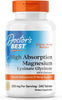 Doctor's Best High Absorption Magnesium Glycinate Lysinate 200mg, 240 Count