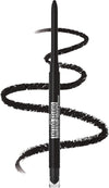 Maybelline Tattoo Studio Automatic Gel Pencil Waterproof Eyeliner, Blendable, Smudge Resistant, Matte Eyeliner For Up To 36HR Wear, Pitch Black (Smokey Black), Packaging May Vary