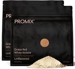 ProMix Nutrition Whey Isolate Powder, Unflavored - 2.5 lb (Pack of 2)