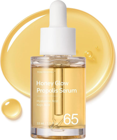 Tosowoong Honey Glow 65% Propolis Serum for Soothing & Uneven Tone, Barrier - Personal Care