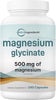 Micro Ingredients Magnesium Glycinate 500mg Per Serving, 240 Capsules