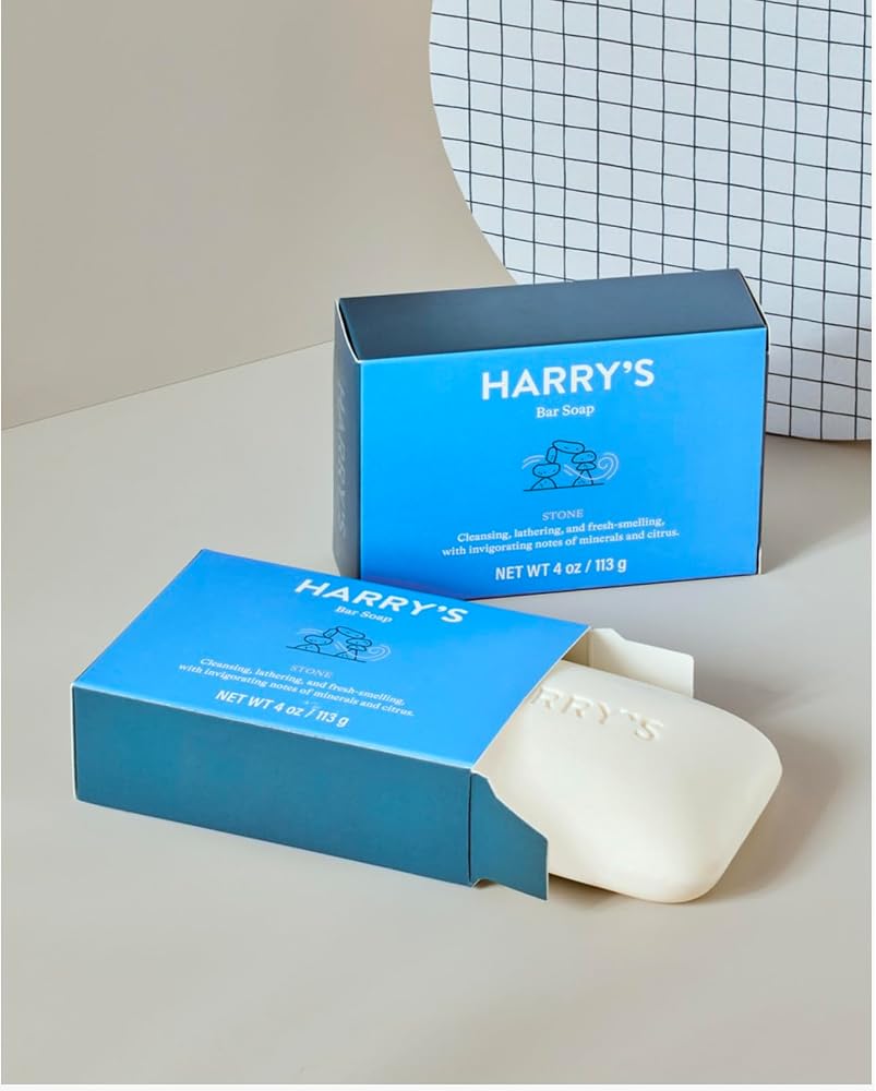 Harry'S Wildlands Bar Soap, 4 Oz Each, Blue - Personal Care