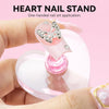 ESUOHYM Nail Stand for Press On Fake Nails Painting Display Practice - Image 3