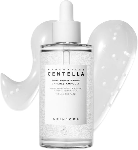 Skin1004 Tone Balancing Capsule Ampoule, Niacinamide & Centella Serum for Face, Korean Hydrating Facial Serum for Unevne Skin Tone with Tranexamic Acid, Korean Skin Care, 3.38 fl.oz / 100ml