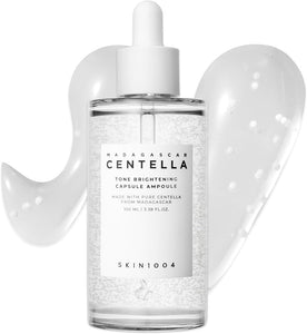 Skin1004 Tone Balancing Capsule Ampoule, Niacinamide & Centella Serum for Face, Korean Hydrating Facial Serum for Unevne Skin Tone with Tranexamic Acid, Korean Skin Care, 3.38 fl.oz / 100ml