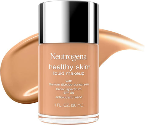 Neutrogena Skin Liquid Foundation Makeup, Natural Beige 370W, 1 fl. oz - Personal Care