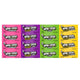 Generic Candy Assortment Now And Later, 4 Flavors - Watermelon, Grape, Apple, Banana - Chewy & Long-lasting Fruit Candy, 0.93 Oz, 4 Of Each Flavor, 16 Pack