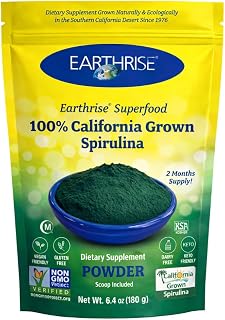 Earthrise Superfood Spirulina 180g Powder