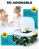 Skywin TidyFriend Laundry Pods Container with Push Up Lid, 11.4" x 11" x 5.9", Airtight St - Image 5