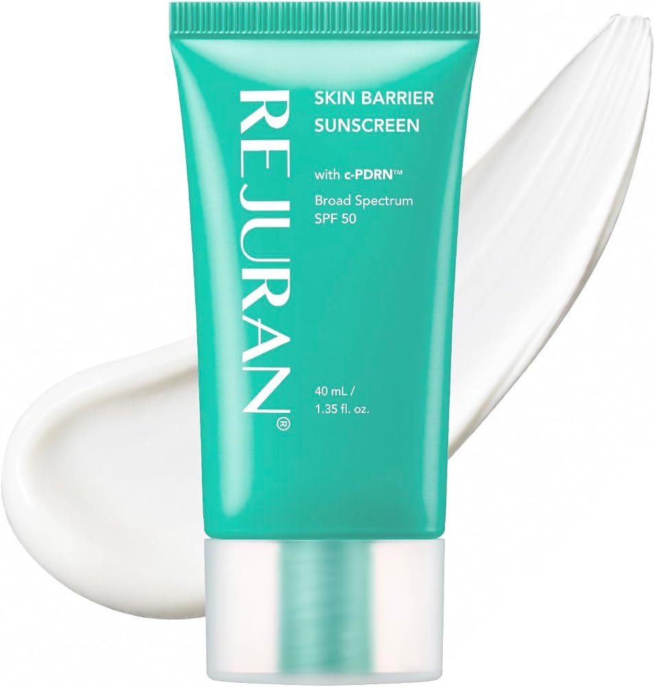 Rejuran Skin Barrier Sunscreen SPF 50, c-PDRN® Daily Sunscreen, 1.35 fl oz - Personal Care