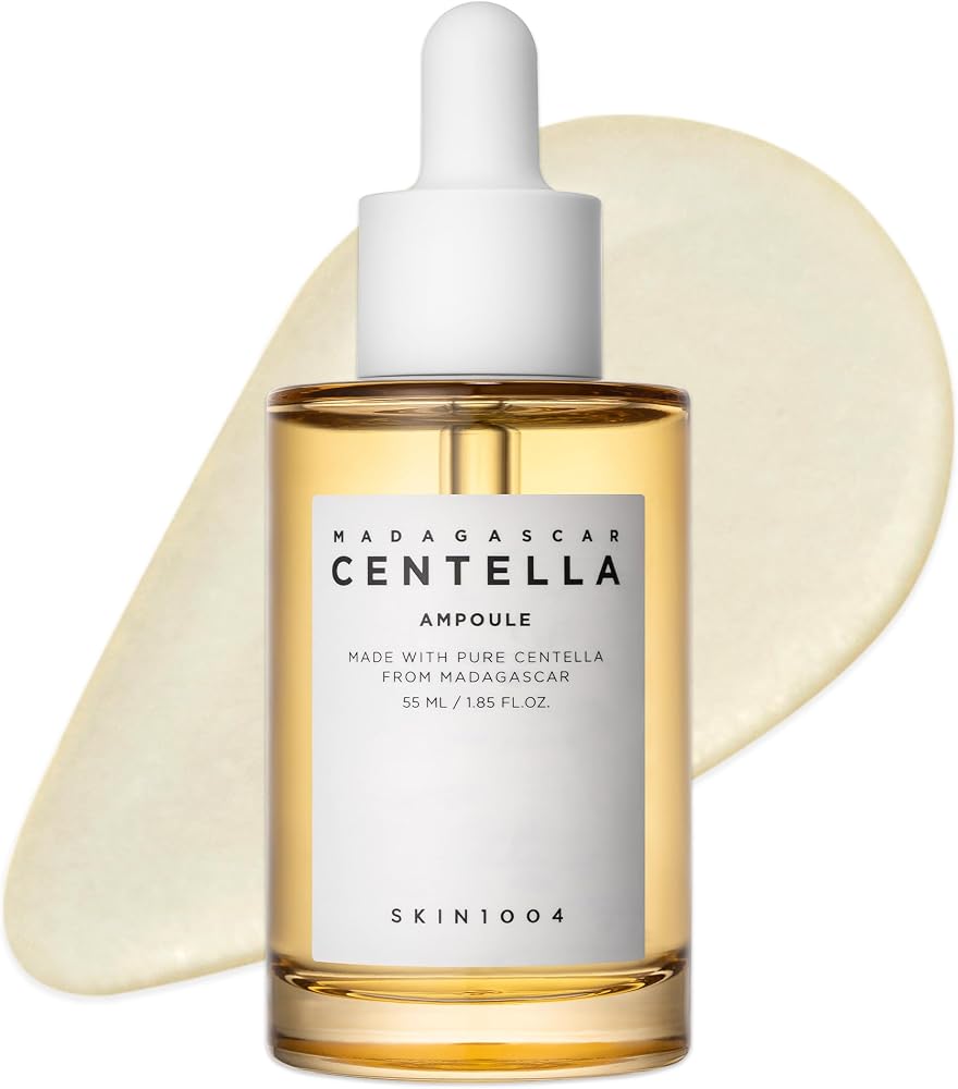 Skin1004 [Hudson's Pick] Madagascar Centella Ampoule, Korean Face Serum with Centella Asiatica for Hydrating & Moisturizing, Soothing Facial Serum for Skin Balance, Korean Skin Care, 1.85 fl.oz, 55ml