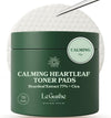 Le Gushe Heartleaf Face Toner Pads (70 Count) - Calming and Hydrating Toning Pads - Cica and Heartleaf Toner - For Troubled Skin and Breakouts (160 ml/ 5.41 fl oz)