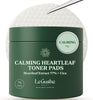 Le Gushe Heartleaf Face Toner Pads (70 Count) - Calming and Hydrating Toning Pads - Cica a - Image 1
