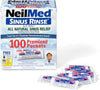 NeilMed Sinus Rinse All Natural Relief Premixed Refill Packets 100 Count (Pack of 1) - Image 2
