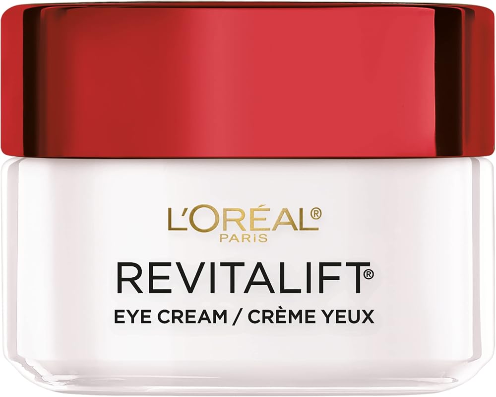 L'Oreal Paris Skincare Revitalift Anti-Wrinkle and Firming Eye Cream with Pro Retinol, Tre - Image 1