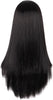 MapofBeauty 28 Inch/70cm Women Special Long Straight Synthetic Wig (Dark Taro Purple) - Image 4