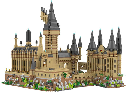 BDYDT Architecture Set Harry Castle Micro Building Blocks Set（5400PCS） - Architectural Model Toys Gifts for Kid and Adult
