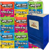 Assorted Candy Mix 18-Pack – Individually Wrapped Candy Variety with Mike and Ike & Now and Later, 3 Each Flavor, Giftable with Blue Paper Bag 5.25x3.2x8 Inch – Party & Snack Pack