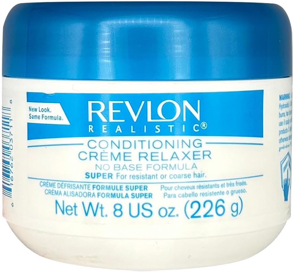 Revlon Realistic Conditioning Creme Relaxer Super formula 8oz