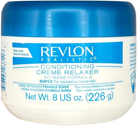 Revlon Realistic Conditioning Creme Relaxer Super formula 8oz