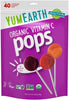 YumEarth Organic Vitamin C Pops Variety Pack, 40 Fruit Flavored Favorites Lollipops, Aller - Image 1
