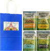 Big Top Deals USA Snack Variety Bundle – 4-Pack Veggie Chips in Assorted Flavors – Caesar, - Image 1