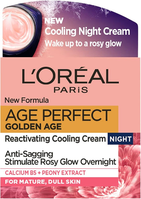 L'Oreal Paris Age Perfect Golden Age Night Cream, 50 ml - Personal Care