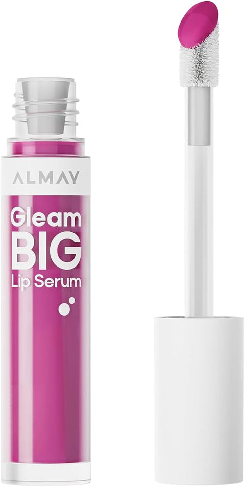Almay Gleam Big Lip Serum, 400 Berry Excited, 0.13 fl oz