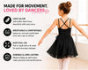 Moret Kids Girls' Ballet and Dance 2-Pack Chiffon Wrap Skirt - Lightweight Pull-On Practic - Image 5