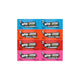 Assorted Candy Mix 16 Pack – Includes 4 Flavors of Mike and Ike & 4 Flavors of Now and Later – 2 of Each Flavor – Chewy and Fruity Variety Pack for Snacking, Sharing, and Gifting
