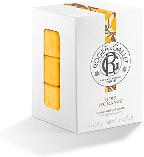Roger & GALLET Bois d'Orange Perfumed Soap, 3 x 3.5 oz - Personal Care
