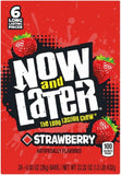Now & Later Original Taffy Chews Candy, Strawberry, 0.93 Ounce Bar, Pack of 24 - Image 5