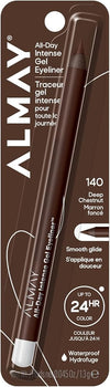 Almay All-Day Intense Gel Eyeliner, 140 Deep Chestnut, 0.045 oz