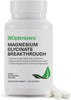 BIOptimizers Magnesium Glycinate 350mg, L-Theanine, Sleep Support, 100 Caps