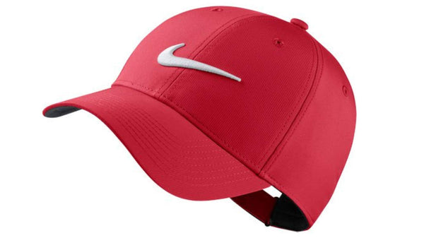 Nike Legacy 91 Performance Golf Cap Adjustable Red/White