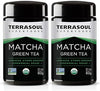 Terrasoul Superfoods Organic Matcha Green Tea (Ceremonial Grade in Miron Glass), 4.24 Ounces (120g)