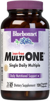 Bluebonnet Nutrition Multi One (Iron Free) Vegetable Capsules, Complete Full Spectrum Multiple, B Vitamins, General Health, Gluten Free, Milk Free, Kosher, 120 Count