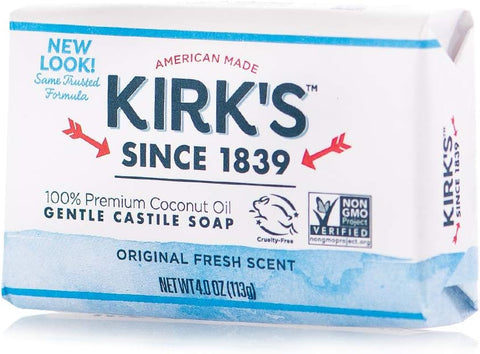 Kirk Coco Castile Soap, 4 Ounce - Personal Care