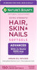 Nature's Bounty Advanced Hair, Skin & Nails, 150 Rapid Release Softgels - Image 2