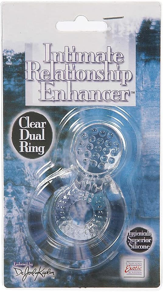 California Exotic Novelties Dr Joel Kaplan Cock Ring - Dual - Image 1