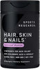 Sports Research® Hair, Skin & Nails w/Lustriva® Biotin, 60 Softgels