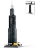 Willis Tower Chicago Skyline Architecture Building Set, Skyscraper Model