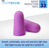 Flents Protechs Quiet Time Foam Ear Plugs, NRR 33, 10 Pair, Purple - Personal Care - Image 5
