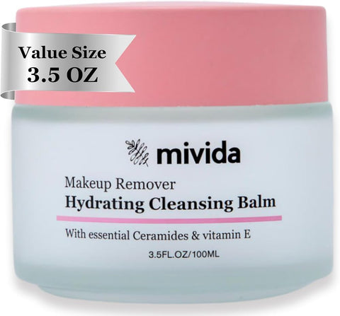 Vitamin E Cleansing Balm (3oz) – Removes Waterproof Makeup & SPF - Personal Care
