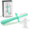 grabease Double-Sided Training Toothbrush - Toothbrush for Toddlers 1-3 with Soft Silicone - Image 1